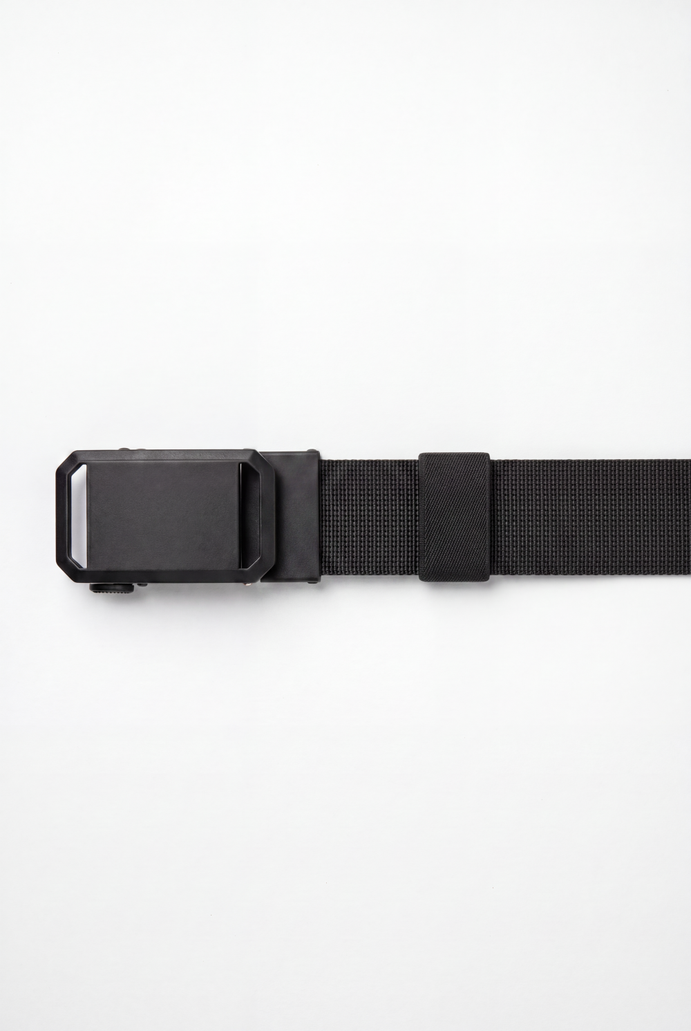 Men’s Tomato Store Reinforced Keeper Textured Inner Grip Belt Woven Stretch Strap Auto Buckle