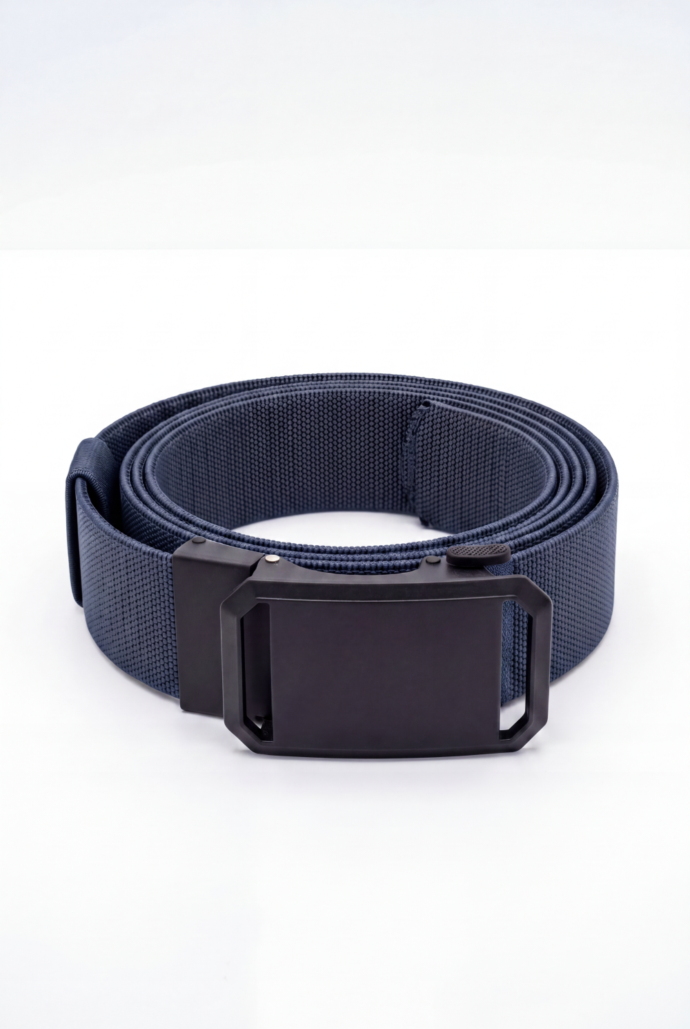 Men’s Tomato Store Reinforced Keeper Textured Inner Grip Belt Woven Stretch Strap Auto Buckle
