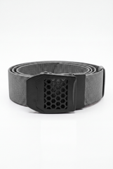 Men’s Tomato Store Core Web Belt Matte Solid Plate Buckle Low Profile Closure Smooth Lock Mechanism