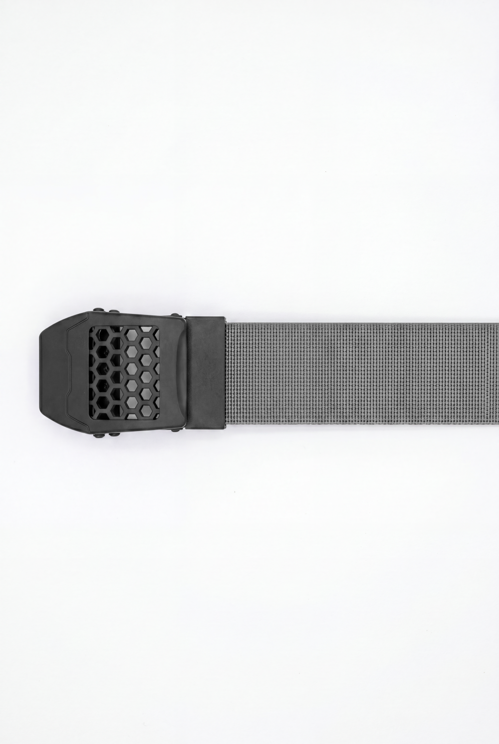 Men’s Tomato Store Core Web Belt Matte Solid Plate Buckle Low Profile Closure Smooth Lock Mechanism