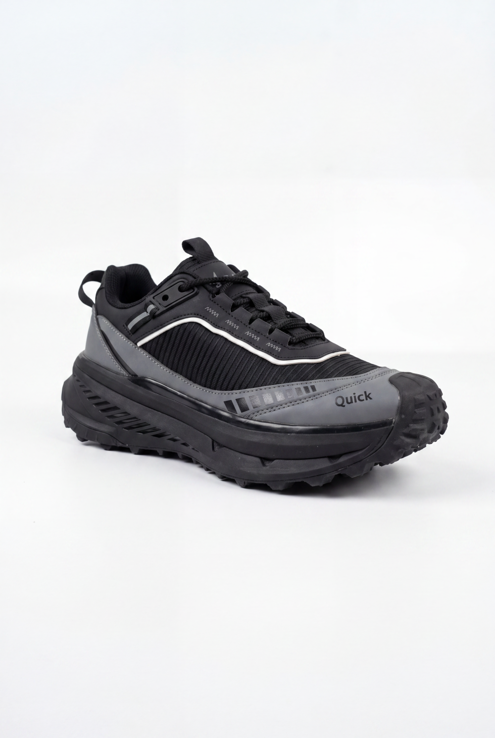 Men’s Tomato Store Trail Sneakers Breathable Mesh Panels Lace Up Closure Rugged Grip Sole Duck Shoes