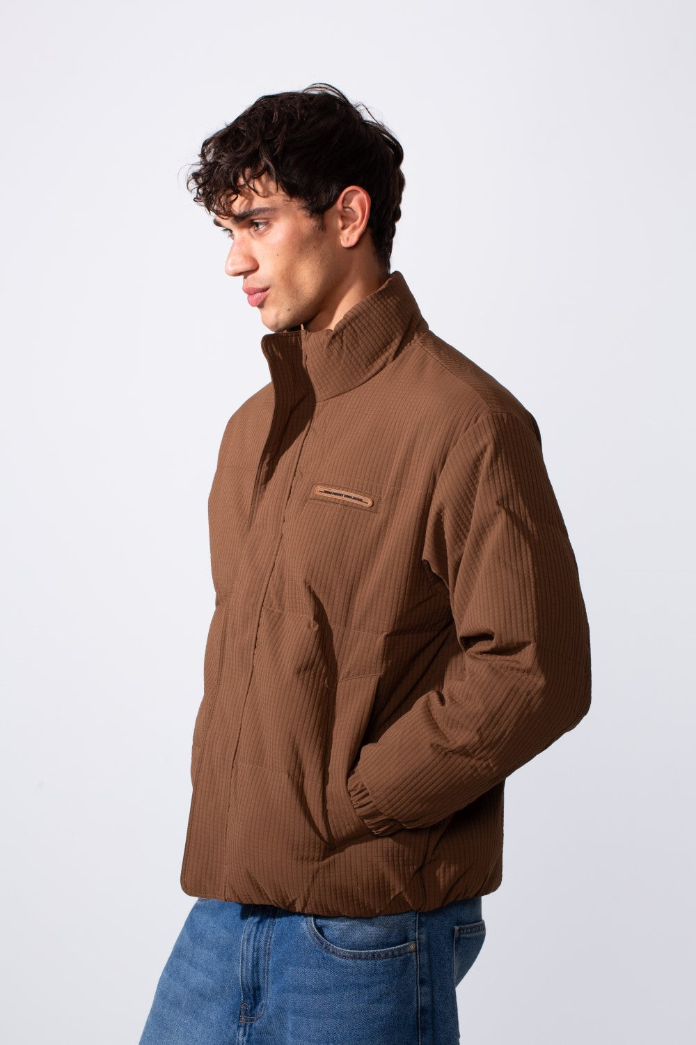 Men's Tomato Basic Waterproof Long Sleeve Jacket