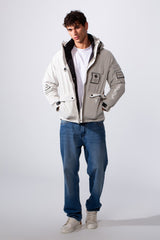 Men's Modern Casual Hooded Waterproof Jacket