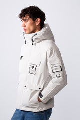Men's Modern Casual Hooded Waterproof Jacket