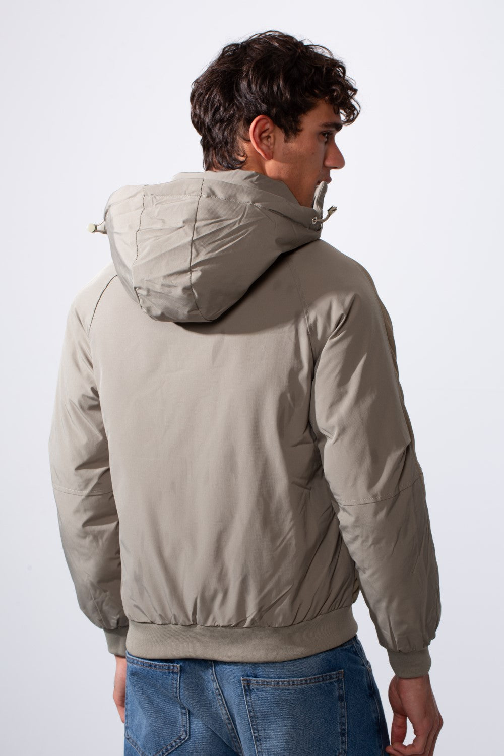 Men's Hooded Casual Utility Waterproof Jacket