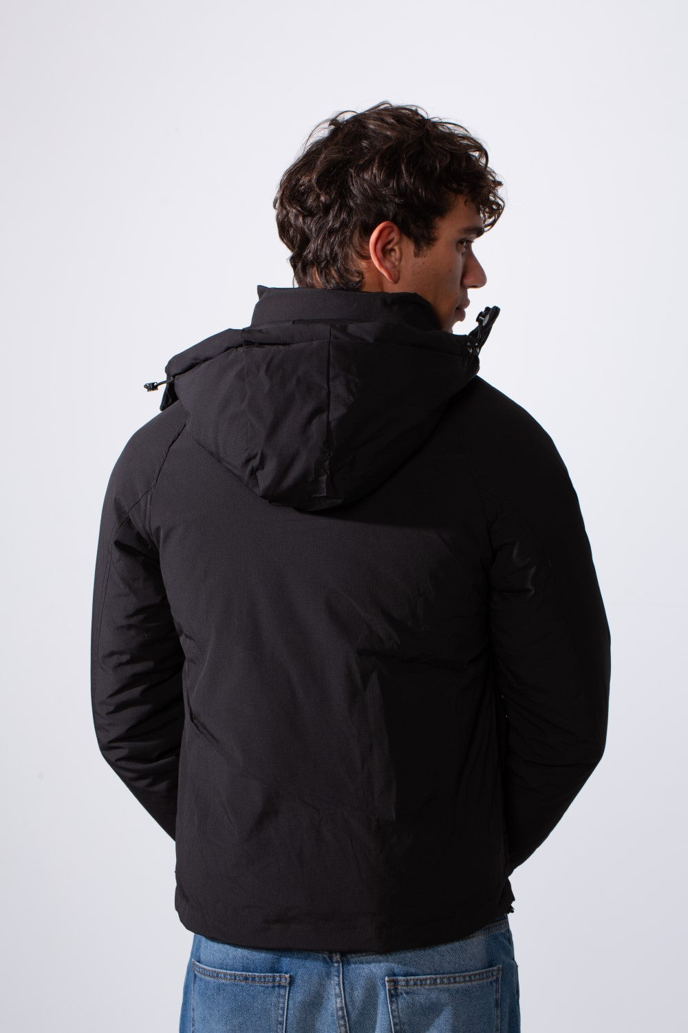 Men's Hooded Long Sleeve Basic Casual Waterproof Jacket