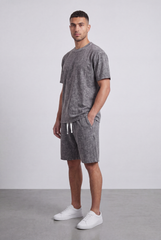 Men’s Tomato Store Matching Set Washed Mineral Finish Oversize Outfit