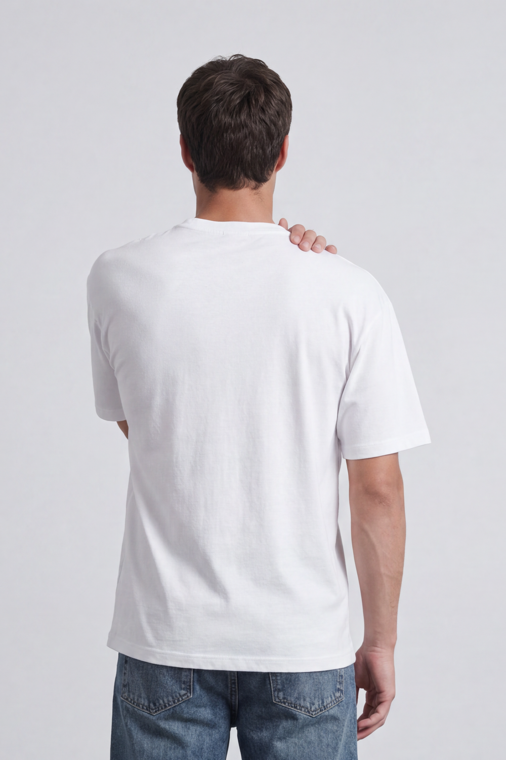 Men’s Tomato Store Airbrush Memory Oversize T-Shirt Soft Cloud Wash Across The Body With Abstract Scratch Sketch Small Quote Print