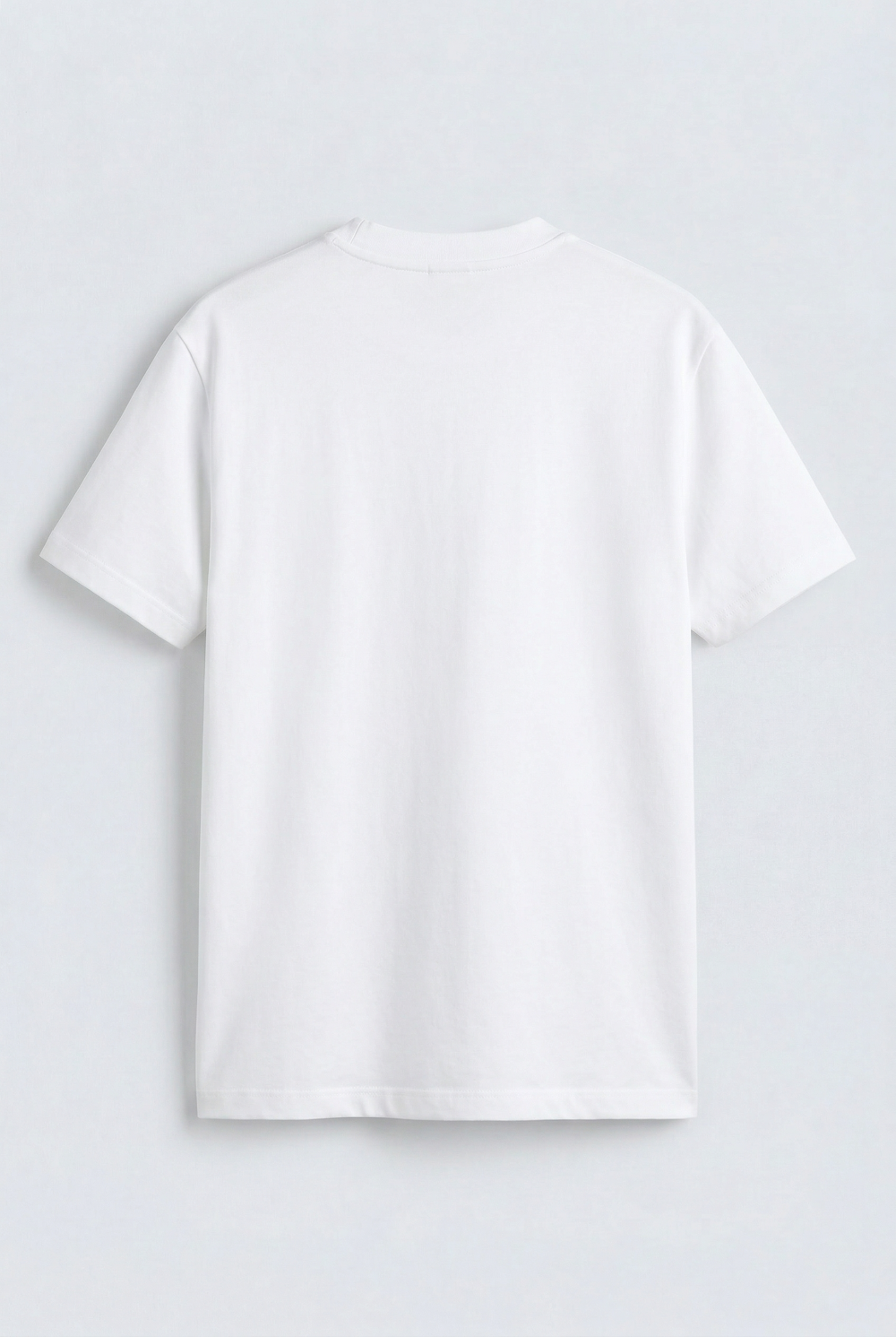 Men’s Tomato Store Ribbed Crew Neckline Chest Bold Text Print Short Sleeves Regular Fit T-Shirt