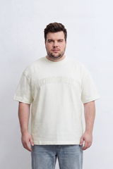 Men's Tomato Store Graphic Big Size T-Shirt Bold Enough Collegiate Typography Reguler Fit