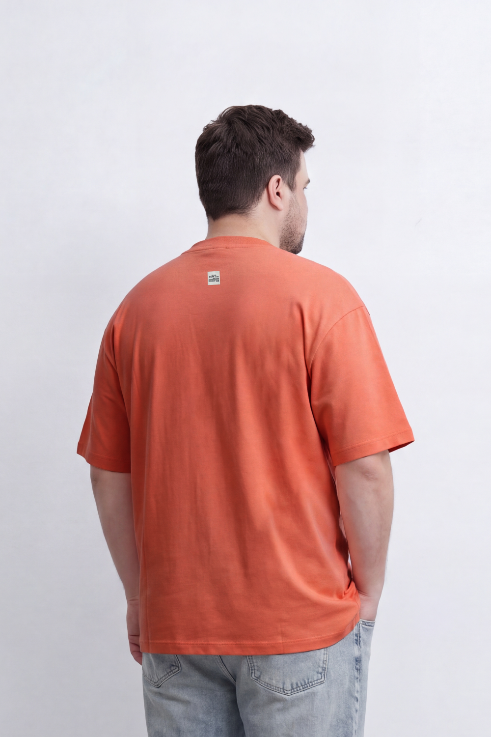 Men's Tomato Store Graphic Big Size T-Shirt Bold Enough Collegiate Typography Reguler Fit