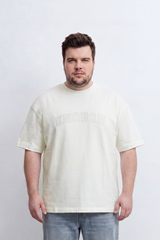 Men's Tomato Store Graphic Big Size T-Shirt Bold Enough Collegiate Typography Reguler Fit
