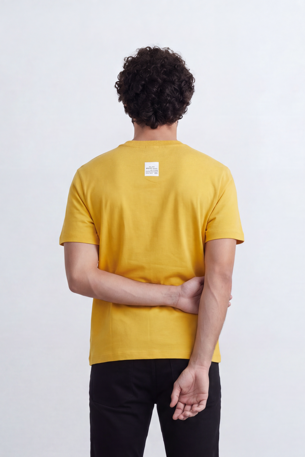 Men's Tomato Store T-Shirt Raised Chenille Collegiate Typography Clean Crew Neck Soft Regular Fit