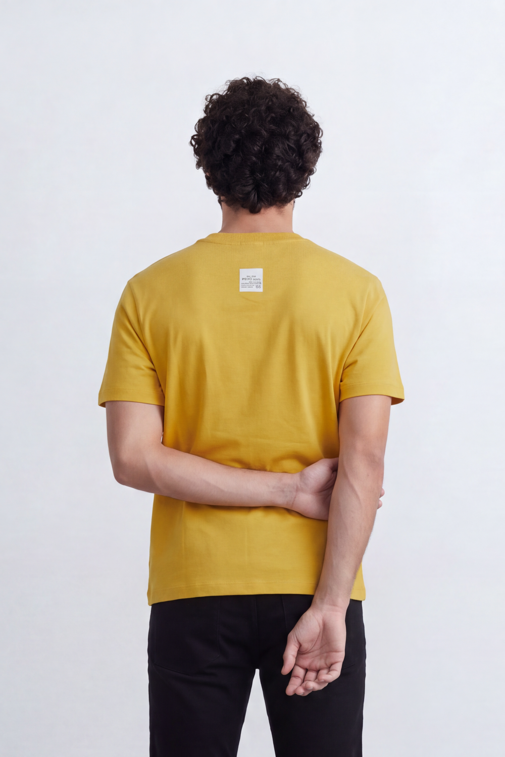 Men's Tomato Store T-Shirt Raised Chenille Collegiate Typography Clean Round Neck Soft Regular Fit