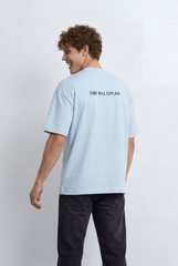 Men’s Tomato Store Oversized T-Shirt Featuring Small Front Typography Print