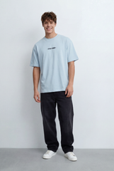 Men’s Tomato Store Oversized T-Shirt Featuring Small Front Typography Print