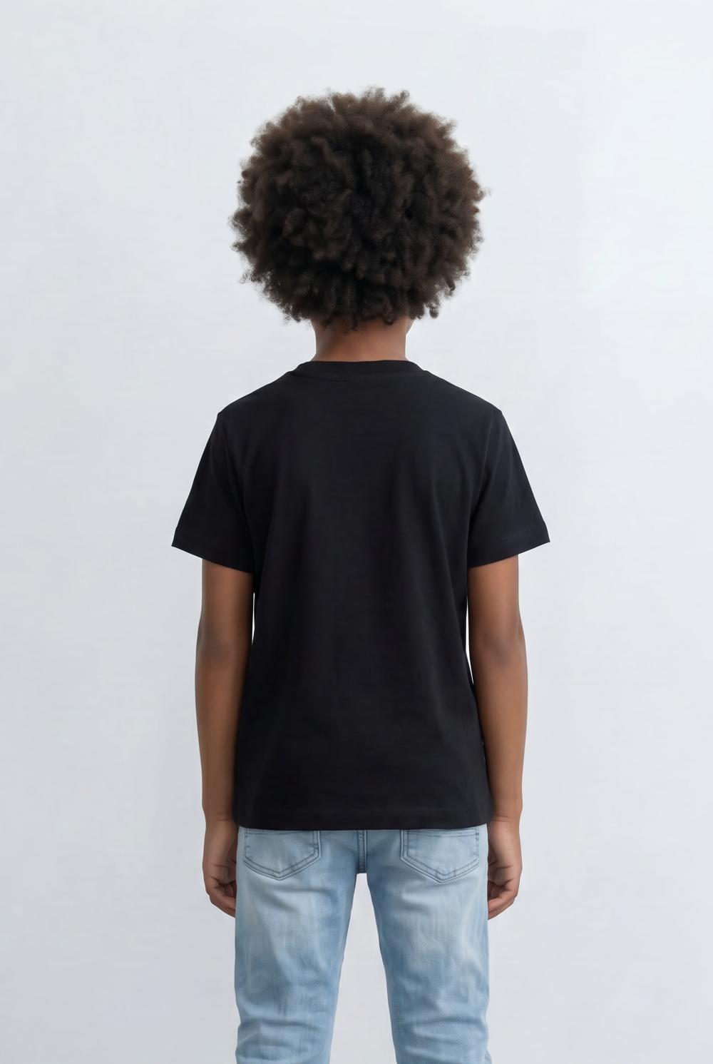 Boy's Slim Fit Tomato Store Round Neck T-Shirt Stylish Embroidered Logo For Comfort & Confidence