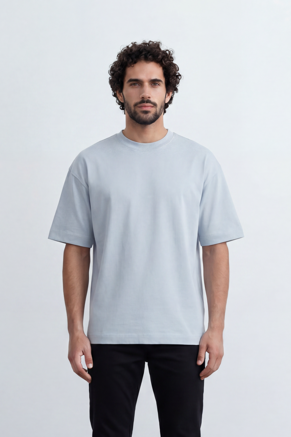 Men’s Tomato Store Debris Splash Back Print T-Shirt Texture Solid Dyed Surface Front Minimal Finish Large Back Typography Relaxed Fit