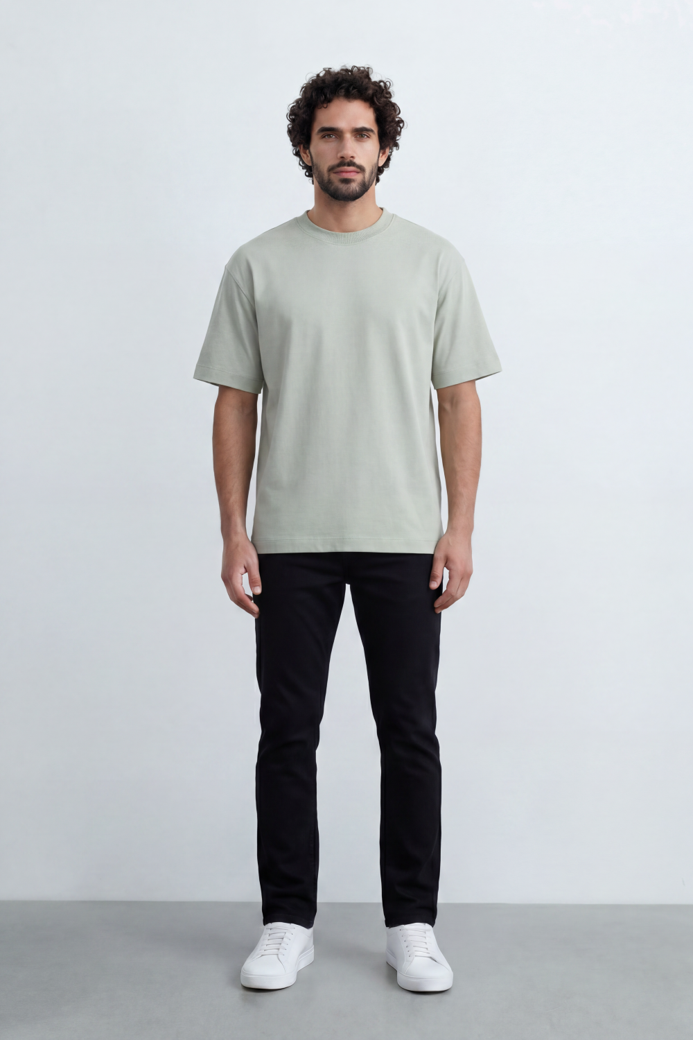 Men’s Tomato Store Debris Splash Back Print T-Shirt Texture Solid Dyed Surface Front Minimal Finish Large Back Typography Relaxed Fit