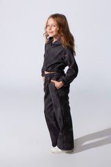 Girl's Melton Slim Fit Galaxy Wash Two-Piece Outfit Set