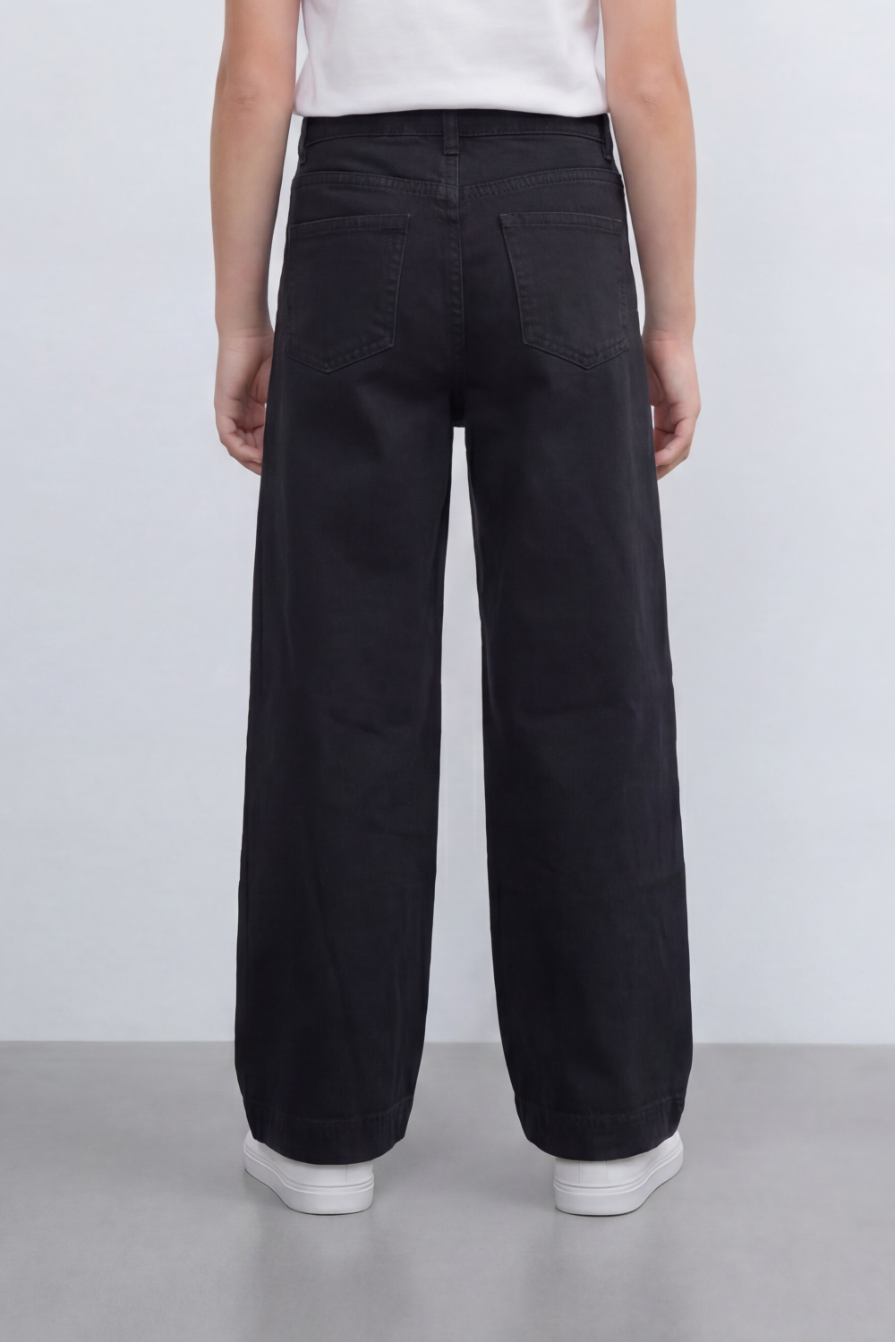 Girl's Tomato Store Stardust Pants Rhinestone Star Artwork Around The Front Pockets Washed Grain