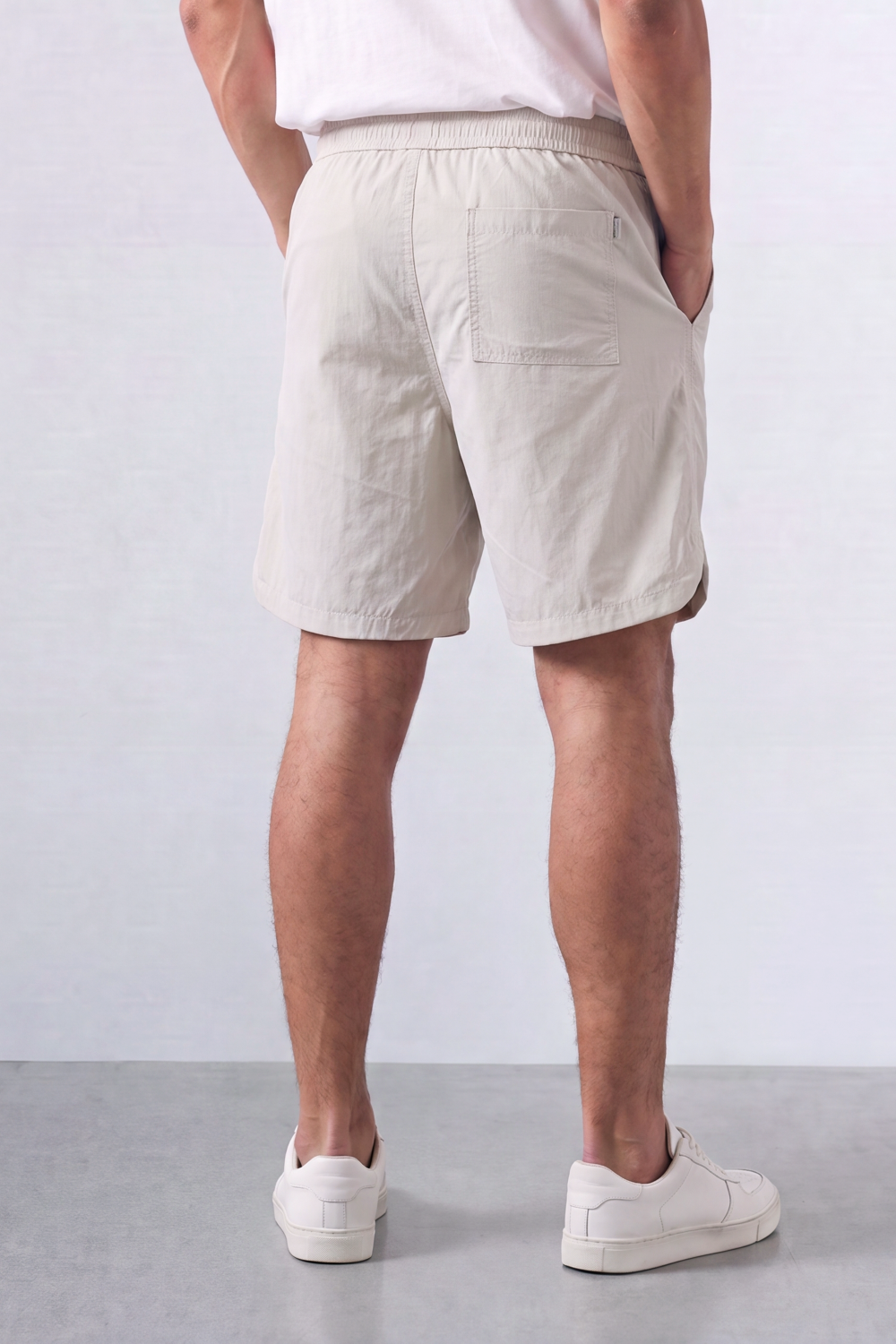 Men’s Tomato Store Win Wave Shorts Light Crinkle Surface Contrast Drawcord Side Pockets Small Win Win Leg Print Waterproof