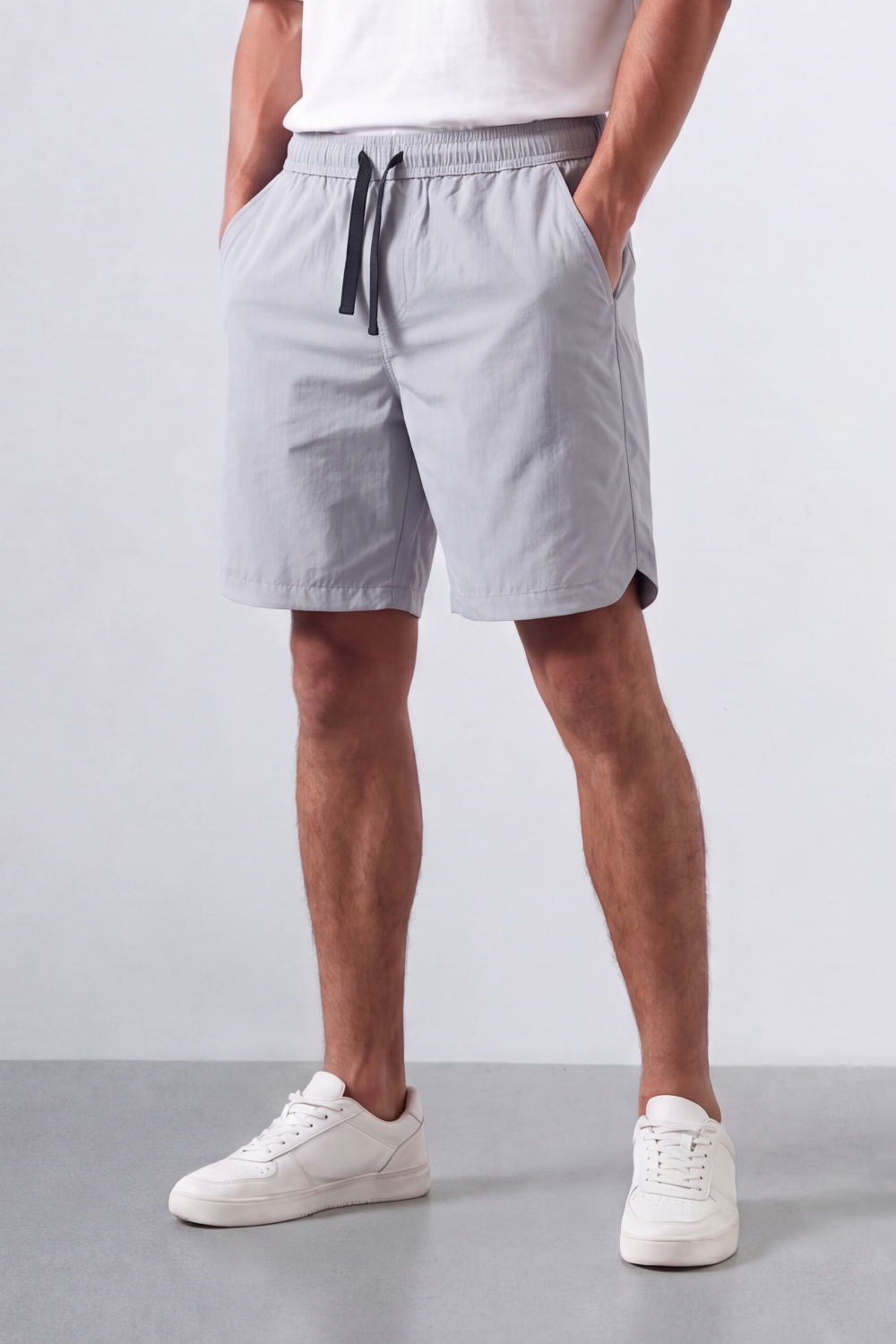 Men’s Tomato Store Win Wave Shorts Light Crinkle Surface Contrast Drawcord Side Pockets Small Win Win Leg Print Waterproof