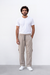 Men's Tomato Store Utility Cargo Pants Waist Side Cargo Pocket D-Ring Detail Waterproof Sherwal