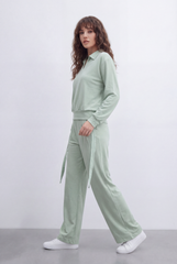 Women’s Tomato Store Set Collared Top Basic Outfit