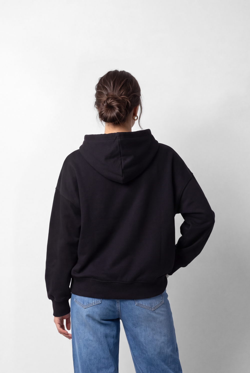 Women's Tomato Store Zip Sweatshirt Hooded Design Split Kangaroo Pockets