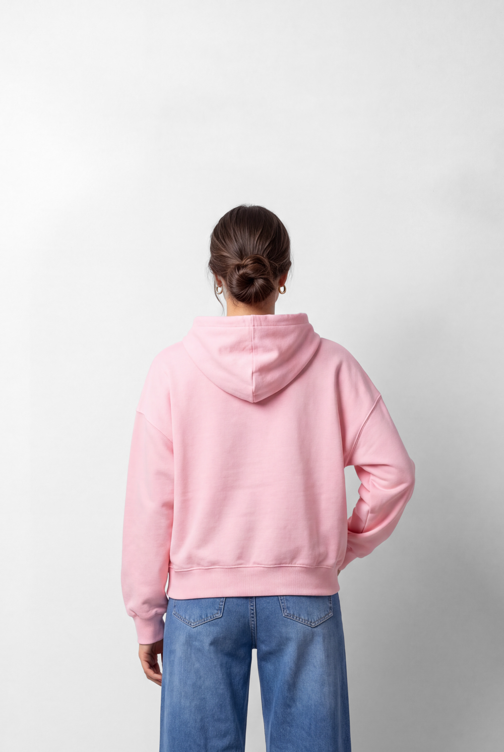 Women's Tomato Store Zip Sweatshirt Hooded Design Split Kangaroo Pockets