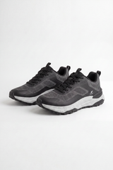 Men's Tomato Store Asphalt Trail Sneakers Digital Grid Surface Wrapped Dynamic Wave Panels Speckled Raised Sole Rugged Grip Bigsize Duck Shoes