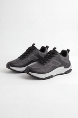 Men's Tomato Store Asphalt Trail Sneakers Digital Grid Surface Wrapped Dynamic Wave Panels Speckled Raised Sole Rugged Grip Big size Duck Shoes