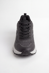 Men's Tomato Store Asphalt Trail Sneakers Digital Grid Surface Wrapped Dynamic Wave Panels Speckled Raised Sole Rugged Grip Big size Duck Shoes
