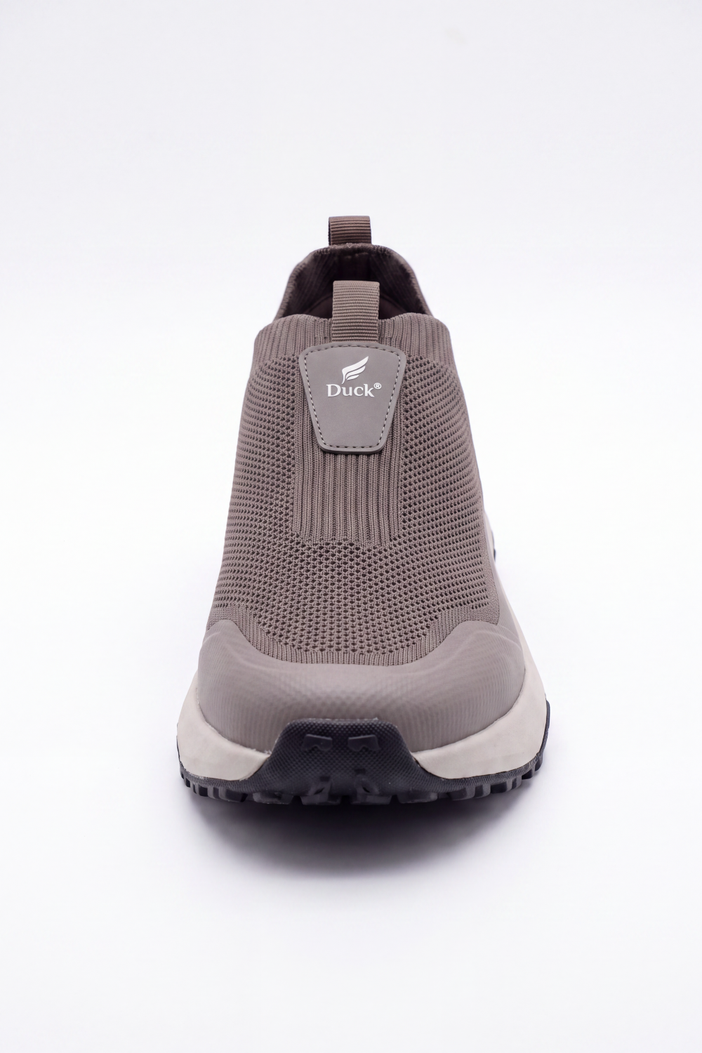 Men's Tomato Store Performance Knit Slip-On Sneakers Breathable Mesh Upper Pull-Tab Detail Duck Shoes