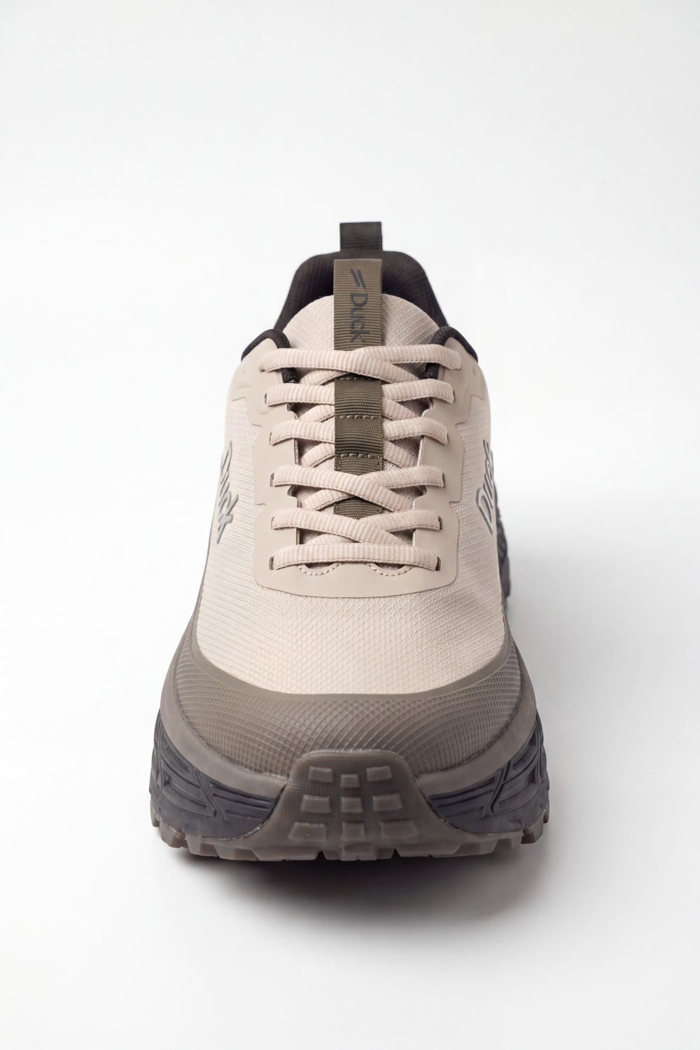 Men's Tomato Store Duck Shoes  Moss Trek Sneakers Textured Mesh Look Surface With Smooth Protective Overlays Layered Runner