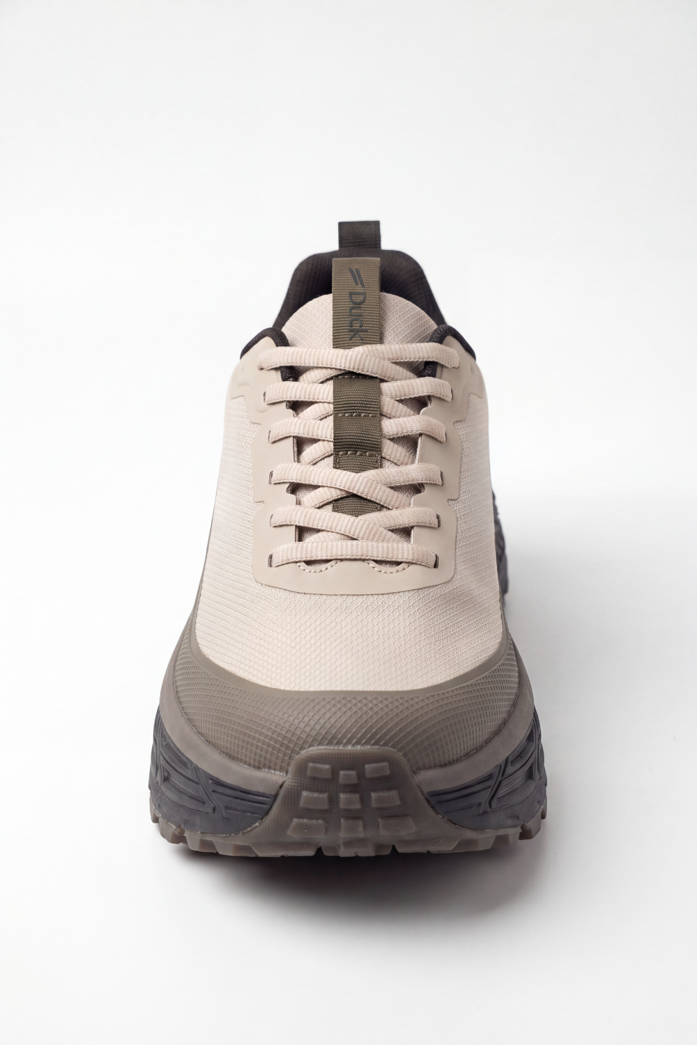 Men's Tomato Store Duck Shoes Moss Trek Sneakers Textured Mesh Look Surface With Smooth Protective Overlays Layered Runner