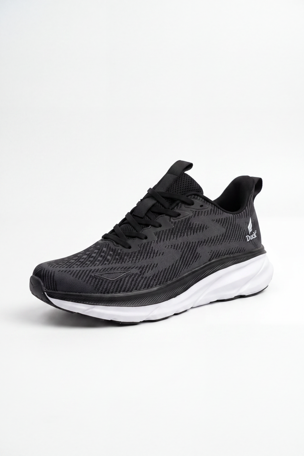 Men's Tomato Store Duck Performance Mesh Running Sneakers Engineered Knit Upper Lace-Up Shoes