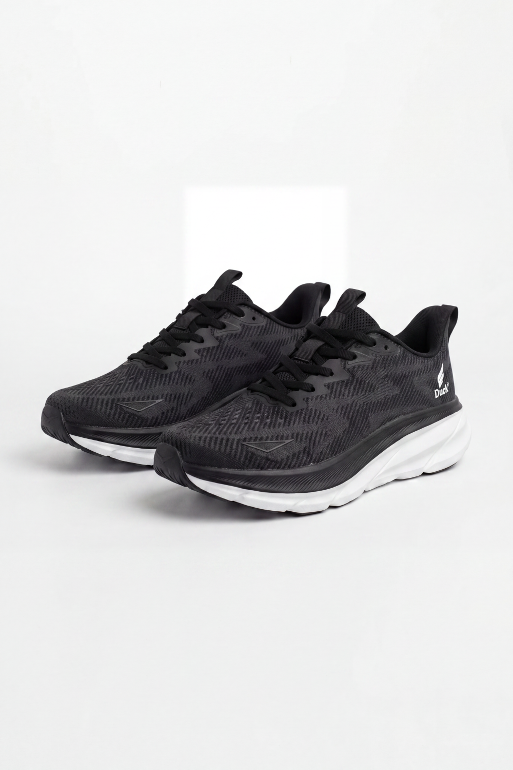 Men's Tomato Store Herringbone Glide Runner Duck Sneakers Patterned Texture Covers The Upper Smooth Overlay Lines Shoes
