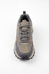 Men’s Duck Tomato Store Trail Sneakers Mixed Material Panels Breathable Mesh Construction Rugged Chunky Sole