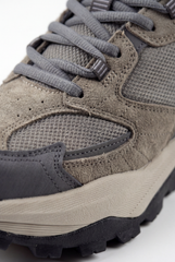 Men’s Duck Tomato Store Trail Sneakers Mixed Material Panels Breathable Mesh Construction Rugged Chunky Sole