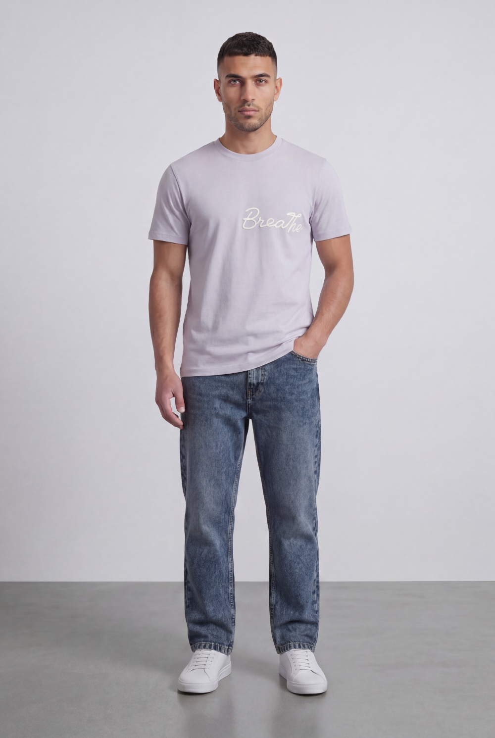 Men’s Tomato Store Graphic Slim fit T-Shirt A Bold Script Back Print