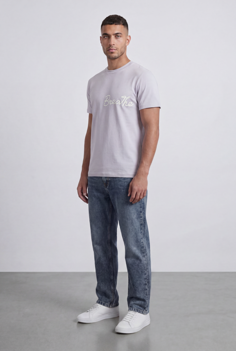 Men’s Tomato Store Graphic Slim fit T-Shirt A Bold Script Back Print