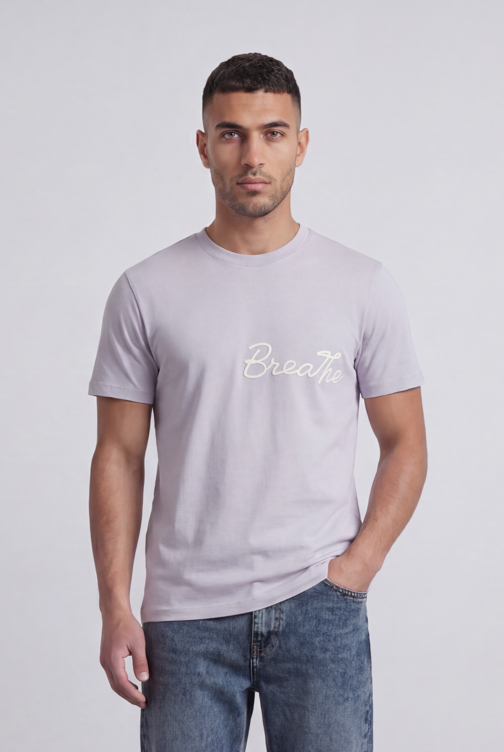 Men’s Tomato Store Graphic Slim fit T-Shirt A Bold Script Back Print