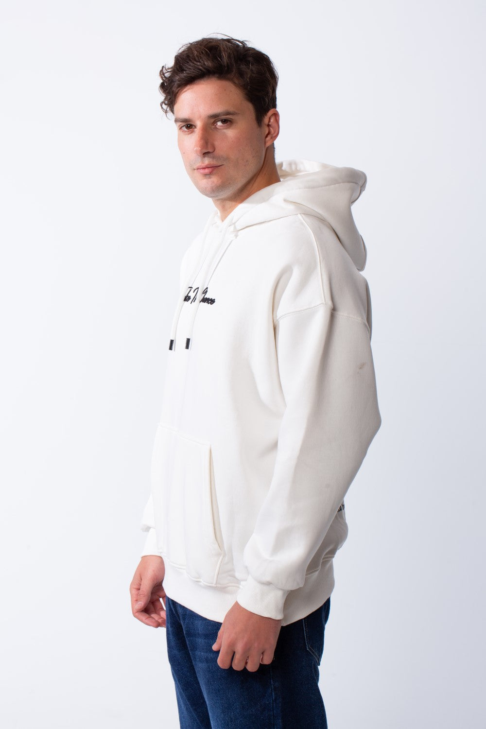 Men's Long Sleeve Kangaroo Pockets With Pack Graphic Print Casual Hooded Sweatshirt
