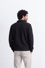 Men's Tomato Store Winter T-Shirt Long Sleeve Polo Neck Button Placket