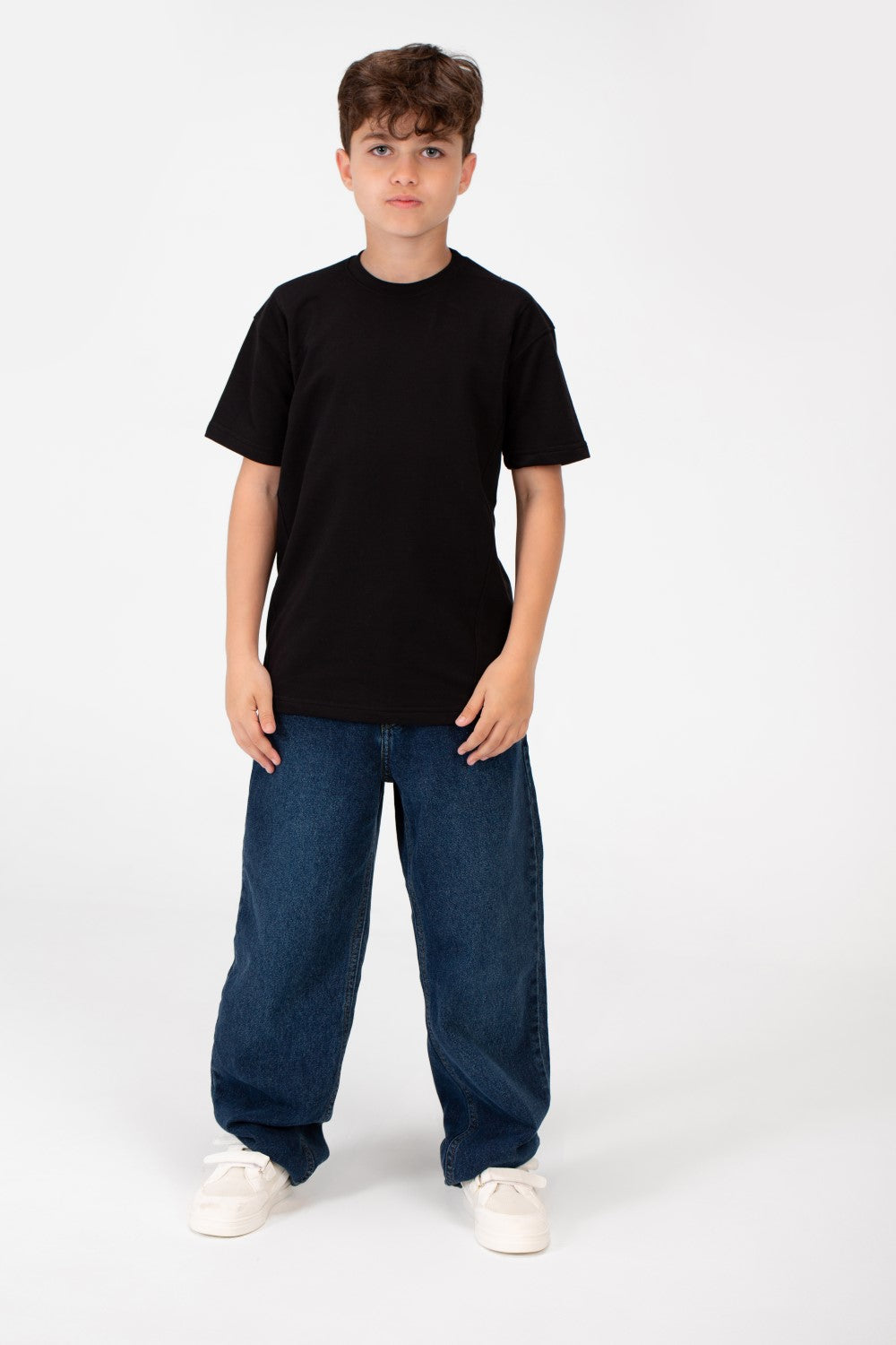 Boy's Oversize Crew Neck T-Shirt