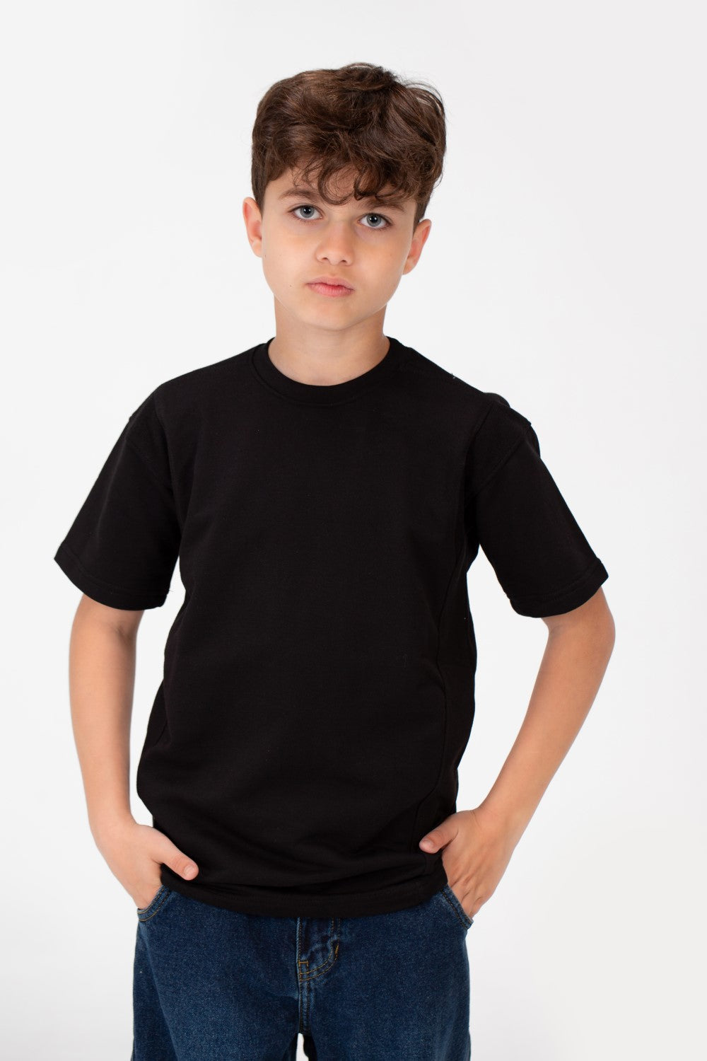 Boy's Oversize Crew Neck T-Shirt