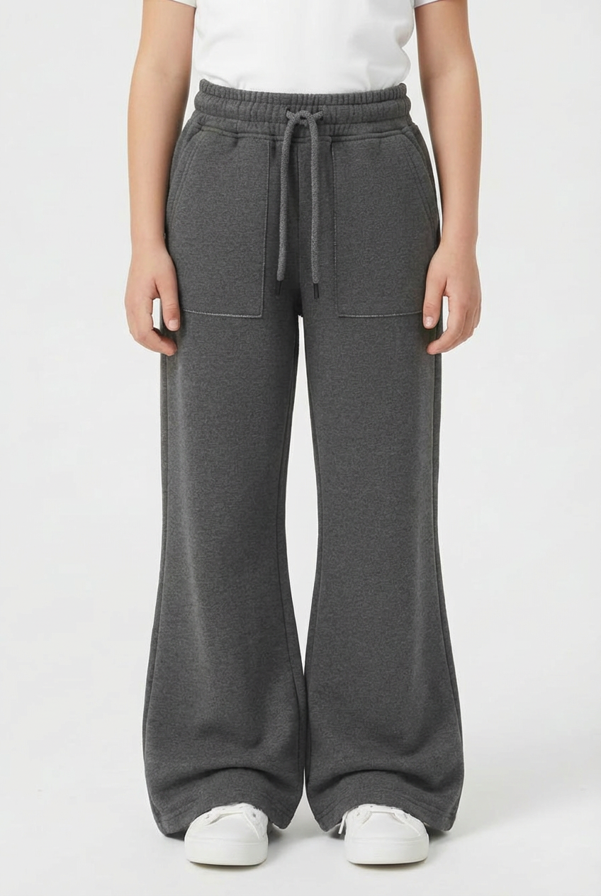 Girl’s Melton Oversize Everyday Wear Sweatpants