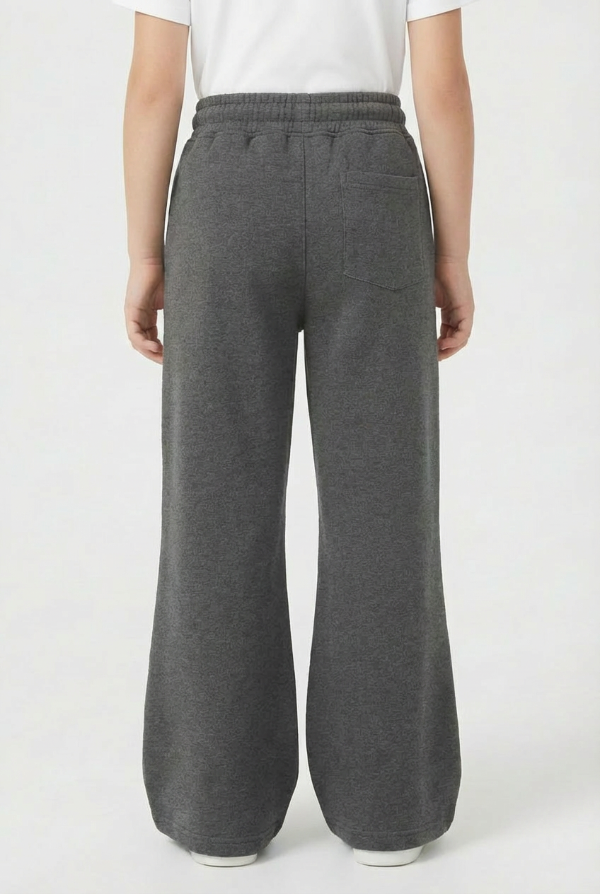 Girl’s Melton Oversize Everyday Wear Sweatpants